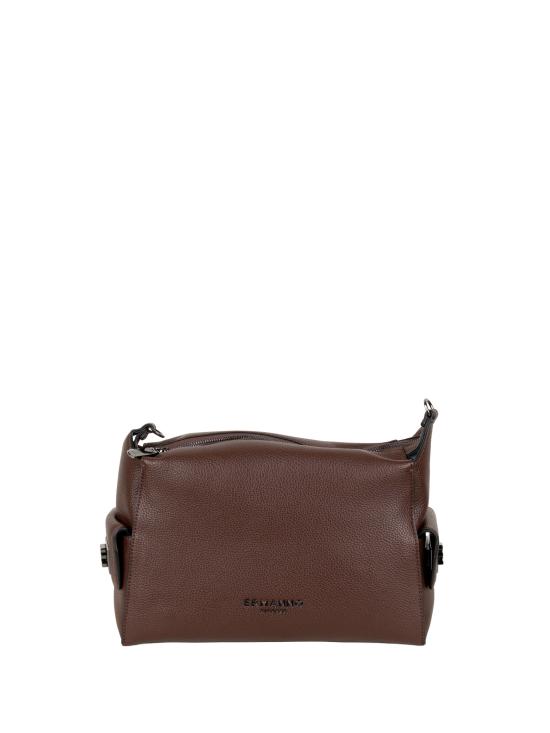 26FW 에르마노 설비노 토트백 12402258 BELINDADKB DARK BROWN