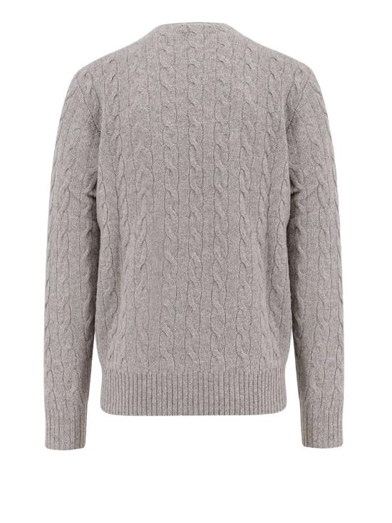 26FW 폴로 랄프로렌 케이블 니트 스웨터 710 876762 012 FAWN GREY HEATHER - POLO RALPH LAUREN