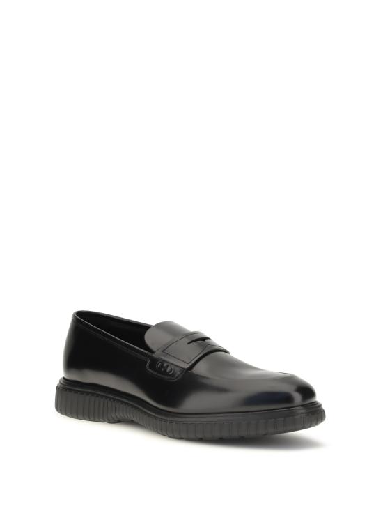  살바토레 페라가모 로퍼 페라가모 브러시드 카프스킨  네로 - SALVATORE FERRAGAMO