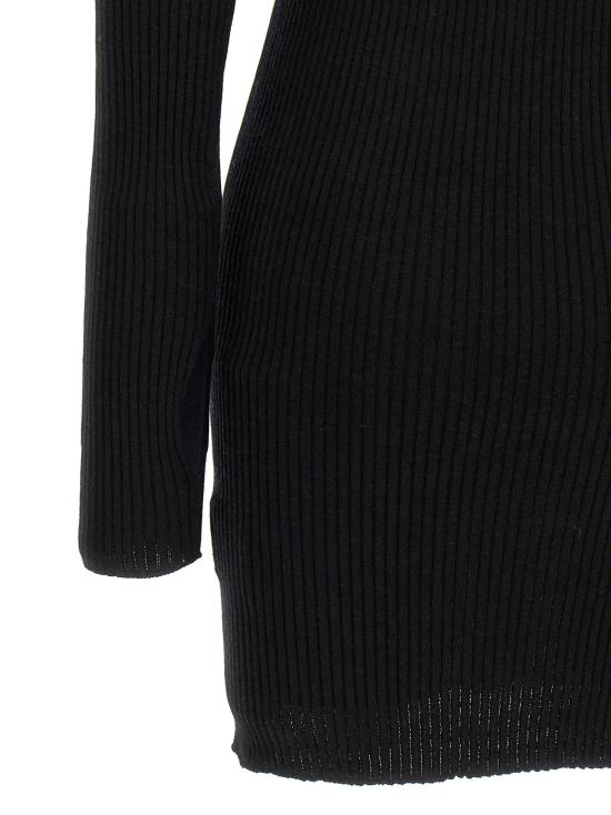 쿠레쥬 스웨터 LD324MRO466FI00499999 BLACK - COURREGES