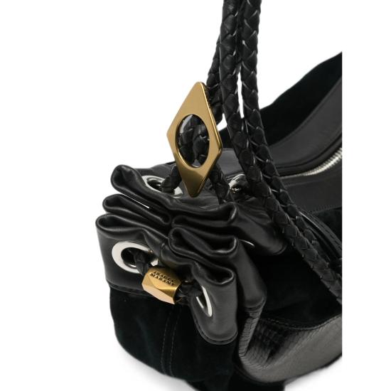 26FW 이자벨마랑 숄더백 D4C06M PP0501FA 01BK BLACK - ISABEL MARANT