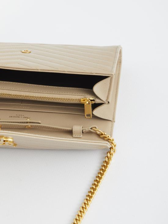 26FW 생로랑 클러치/파우치 377828 BEIGE - SAINT LAURENT