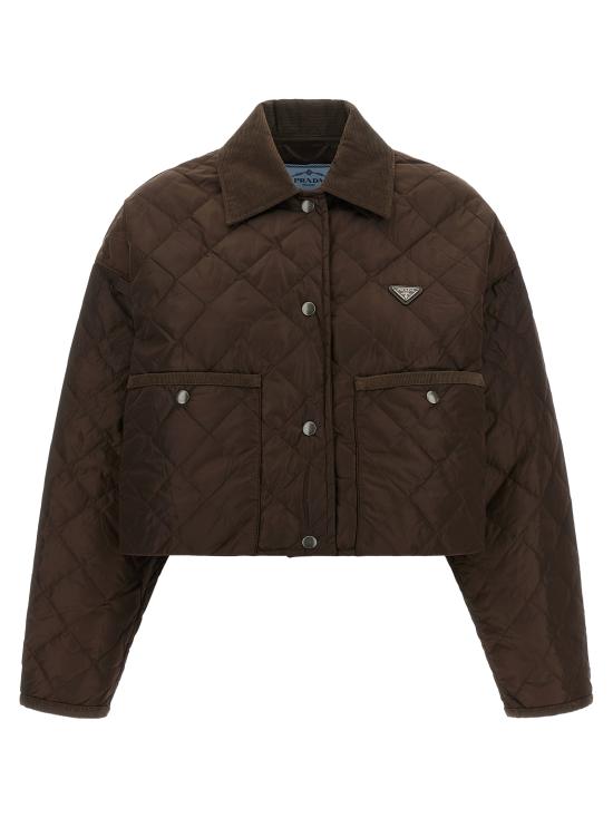26FW 프라다 자켓 29X166SAGO1WQ9F0AEZ Brown