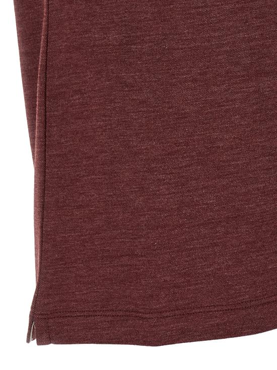 26FW 브루넬로 쿠치넬리 폴로 티셔츠 MM8543915C010 Bordeaux - BRUNELLO CUCINELLI