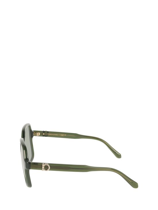 26FW 살바토레 페라가모 선글라스 SF2069SE 317 TRANSPARENT GREEN - SALVATORE FERRAGAMO