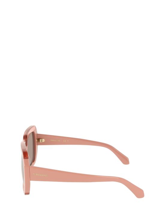 26FW 살바토레 페라가모 선글라스 SF2081S 668 TRANSPARENT ROSE PINK - SALVATORE FERRAGAMO