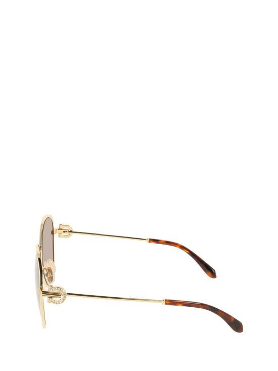 26FW 살바토레 페라가모 선글라스 SF333SR 745 GOLD BROWN GRADIENT - SALVATORE FERRAGAMO