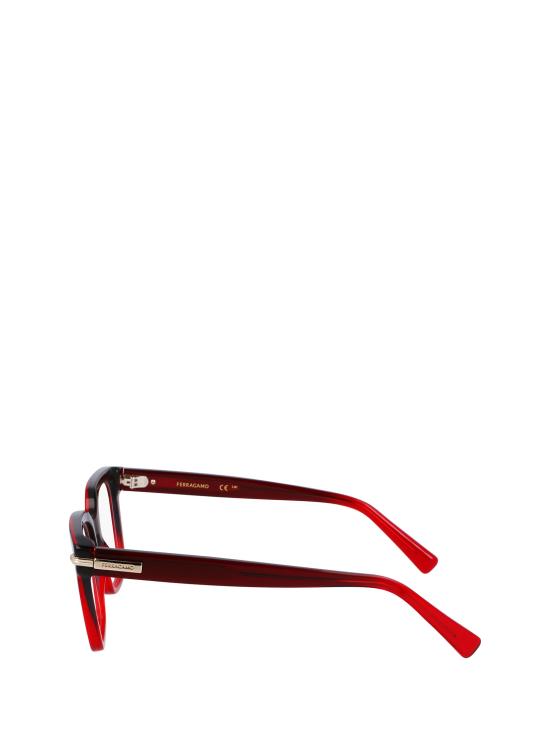 26FW 살바토레 페라가모 안경 SF3009 615 GRADIENT TRANSPARENT DARK RED - SALVATORE FERRAGAMO