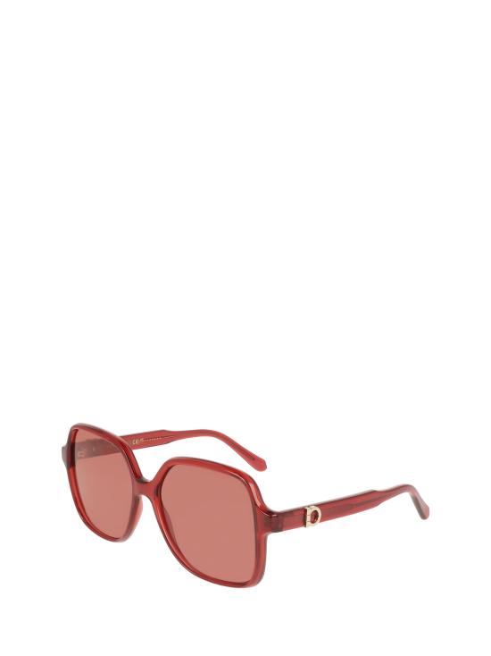 26FW 살바토레 페라가모 선글라스 SF2069SE 616 TRANSPARENT RED - SALVATORE FERRAGAMO