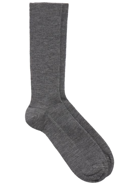 26FW 발렌시아가 양말 A00BSE 4G8B7 1240 GREY MELANGE