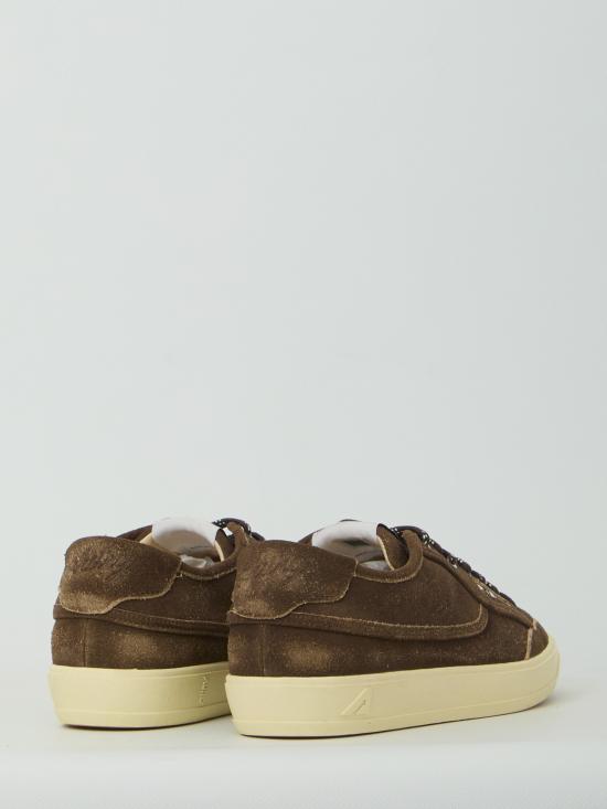 26FW 오트리 WINDSCAPE 로우 스니커즈 캔버스 SCLM BROWN - AUTRY