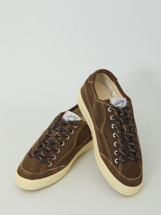 26FW 오트리 WINDSCAPE 로우 스니커즈 캔버스 SCLM BROWN - AUTRY