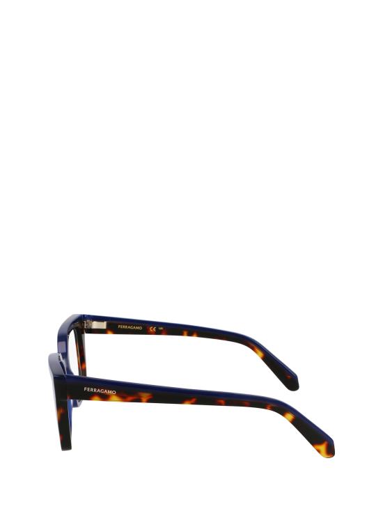 26FW 살바토레 페라가모 안경 SF3010 424 OPALINE BLUE DARK TORTOISE - SALVATORE FERRAGAMO