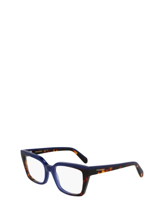 26FW 살바토레 페라가모 안경 SF3010 424 OPALINE BLUE DARK TORTOISE - SALVATORE FERRAGAMO