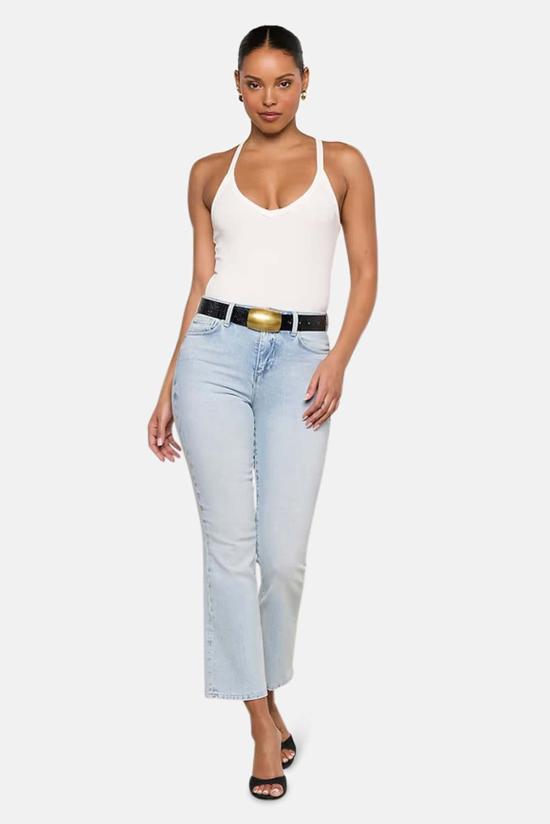  라장스 바디수트 티셔츠 5863CMK WHITE - L'AGENCE