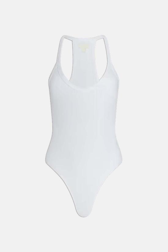  라장스 바디수트 티셔츠 5863CMK WHITE