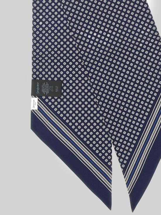 26FW 생로랑 머플러/스카프 868256 BLUE - SAINT LAURENT
