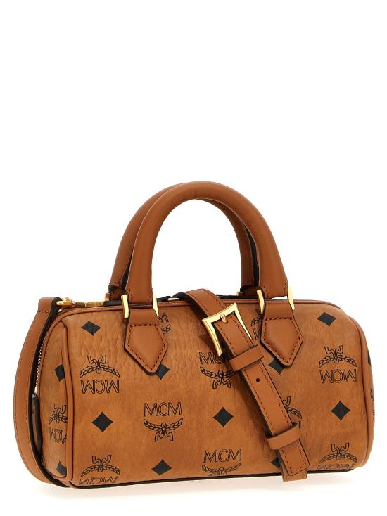 26FW 엠시엠 토트백 엘라 보스턴 미니 핸드백 브라운 - MCM