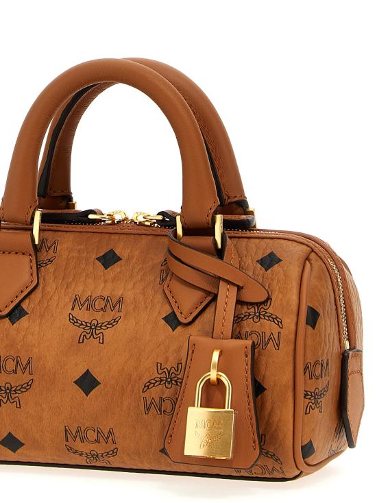 26FW 엠시엠 토트백 엘라 보스턴 미니 핸드백 브라운 - MCM