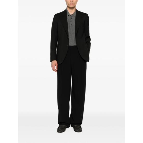 26FW 조르지오 아르마니 팬츠 TE10043 GM000558 UC001 BLACK - GIORGIO ARMANI