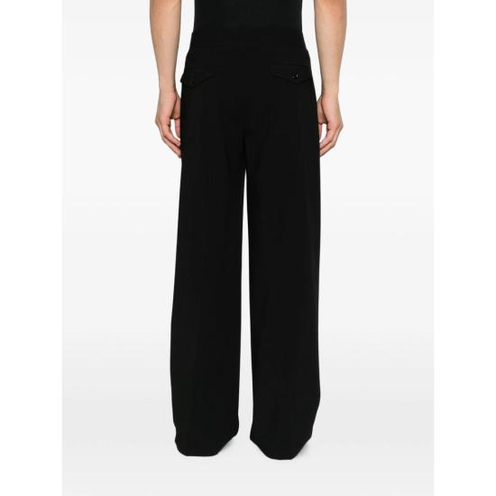 26FW 조르지오 아르마니 팬츠 TE10043 GM000558 UC001 BLACK - GIORGIO ARMANI