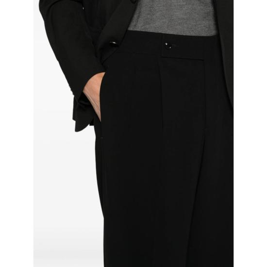 26FW 조르지오 아르마니 팬츠 TE10043 GM000558 UC001 BLACK - GIORGIO ARMANI