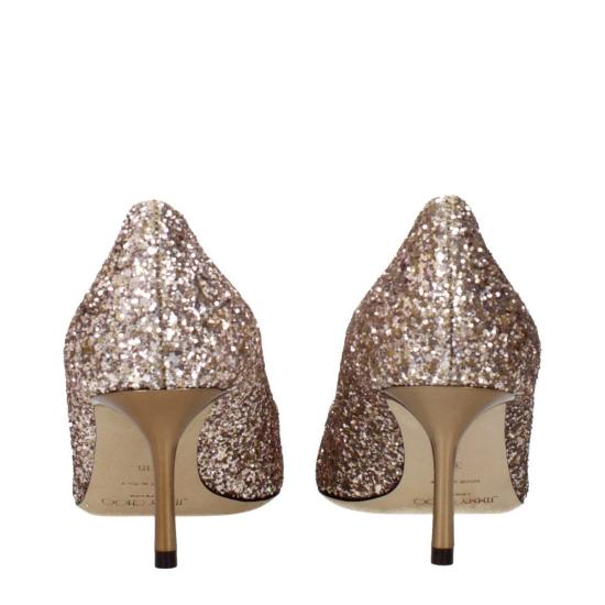  지미추 힐/펌프스 플라스틱 미드힐 펌프스 핑크 - JIMMY CHOO