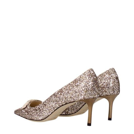  지미추 힐/펌프스 플라스틱 미드힐 펌프스 핑크 - JIMMY CHOO
