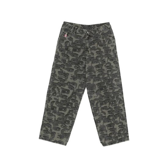 26SS 키드슈퍼 데님 팬츠 PT 07 BLACK GREEN