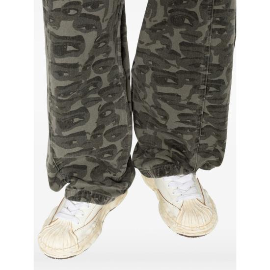 26SS 키드슈퍼 데님 팬츠 PT 07 BLACK GREEN - KIDSUPER