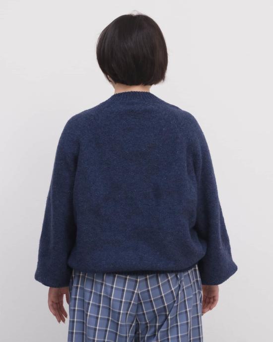  베이스레인지 스웨터 Baserange Soar  캡 Nord Blue - BASERANGE