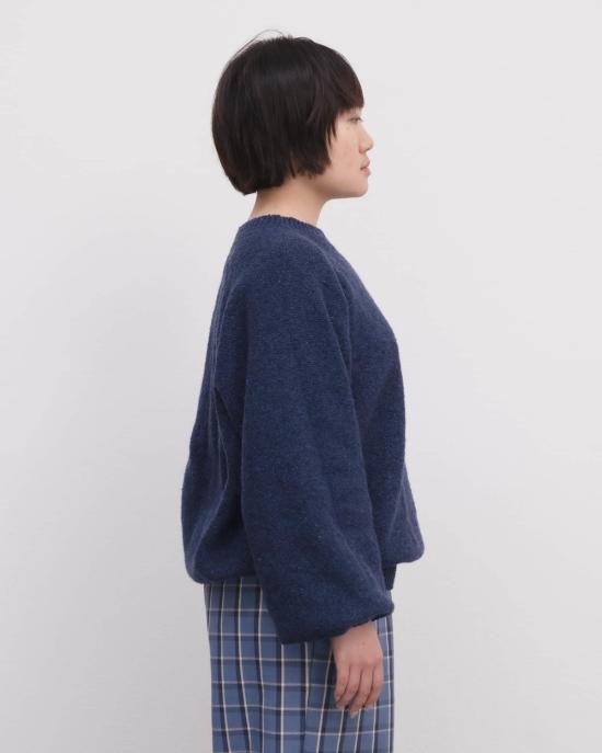  베이스레인지 스웨터 Baserange Soar  캡 Nord Blue - BASERANGE