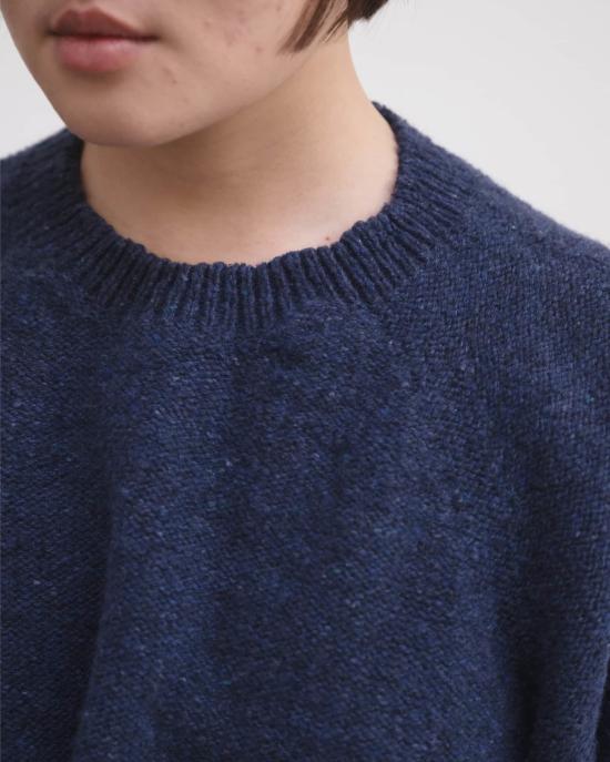  베이스레인지 스웨터 Baserange Soar  캡 Nord Blue - BASERANGE