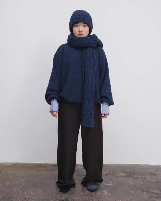  베이스레인지 스웨터 Baserange Soar  캡 Nord Blue - BASERANGE