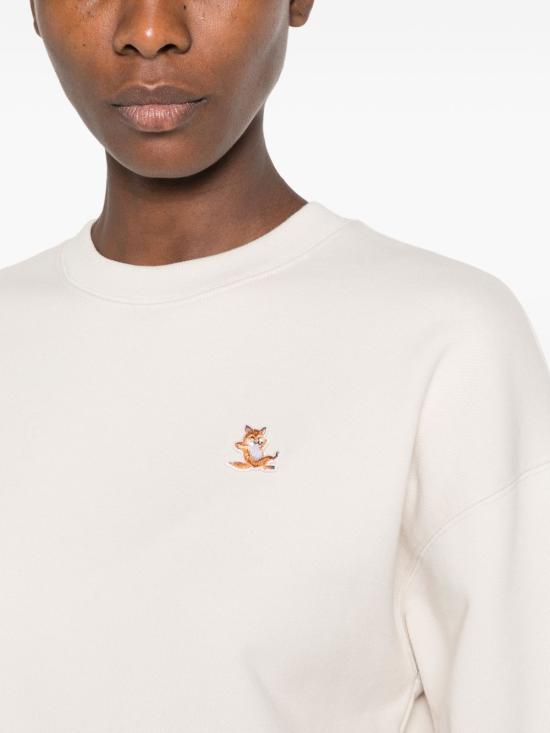 26FW 메종키츠네 스웨터 MRWJS10 KM03410548 BEIGE - MAISON KITSUNE