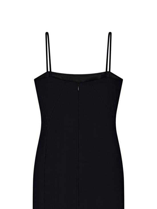 26FW 지방시 롱 원피스 BWN00Y164K 001 BLACK - GIVENCHY