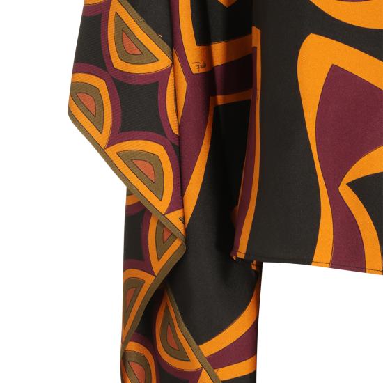26FW 에밀리오푸치 긴팔 티셔츠 6URM65 6U741019 BORDEAUX GOLD - EMILIO PUCCI