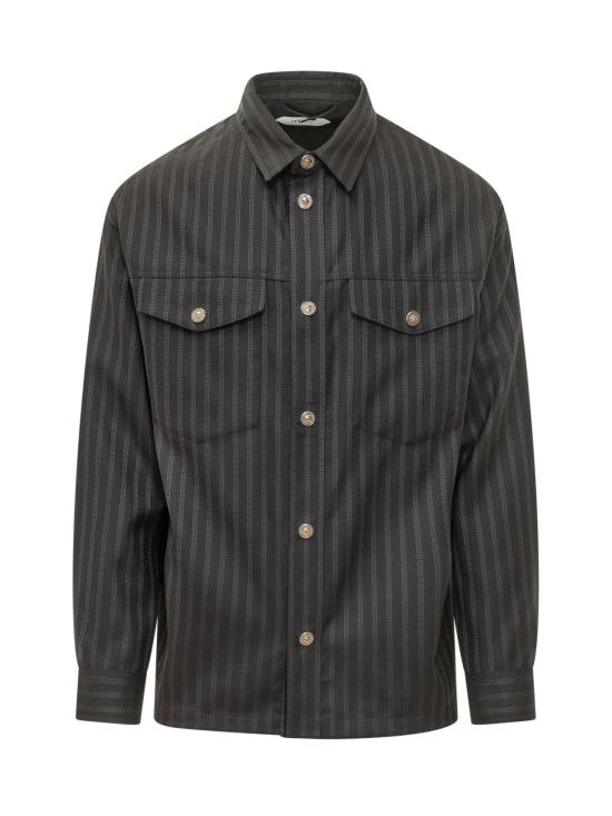 26FW 베르사체 자켓 10268331A19207 1B000 BLACK