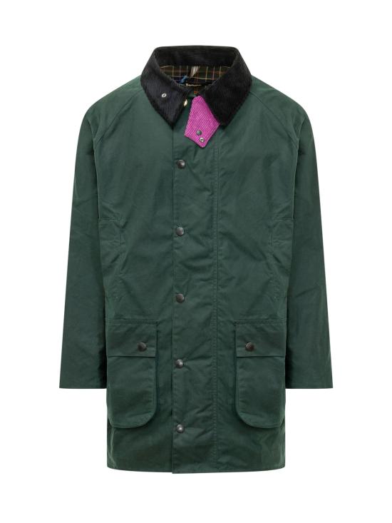 26FW 바버 X 폴스미스 자켓 MWX2612MWX GN75 BOTTLE GREEN