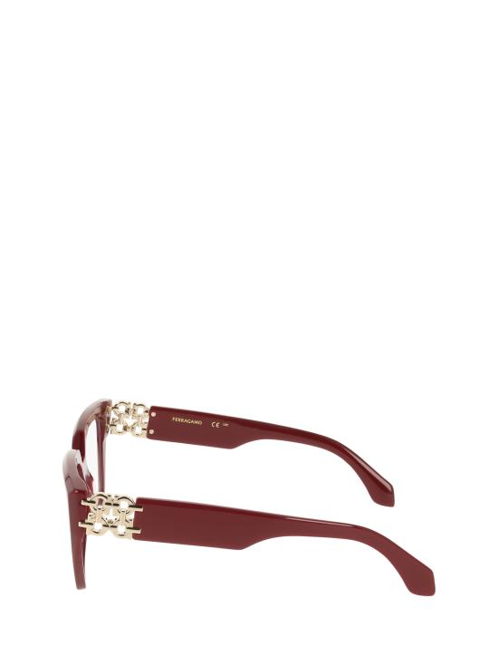 26FW 살바토레 페라가모 안경 SF3041E 606 BURGUNDY - SALVATORE FERRAGAMO
