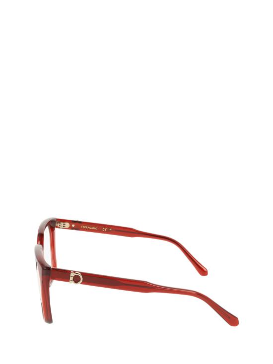 26FW 살바토레 페라가모 안경 SF3042E 612 TRANSPARENT BURGUNDY - SALVATORE FERRAGAMO