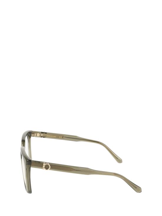 26FW 살바토레 페라가모 안경 SF3042E 320 TRANSPARENT KHAKI - SALVATORE FERRAGAMO