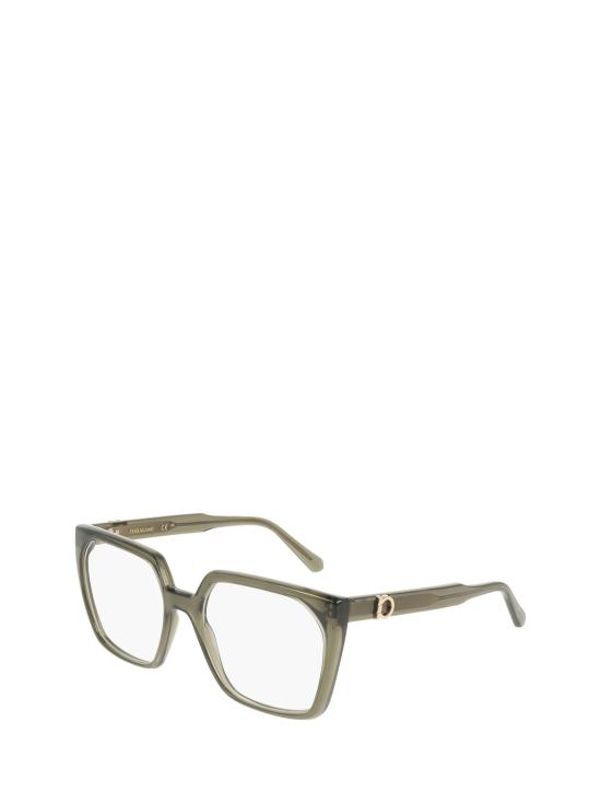 26FW 살바토레 페라가모 안경 SF3042E 320 TRANSPARENT KHAKI - SALVATORE FERRAGAMO
