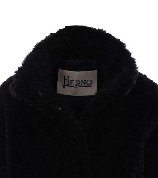 26FW 에르노 코트 GC000608D 124219300 BLACK - HERNO