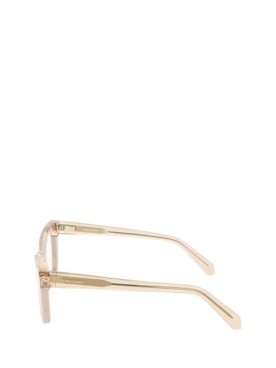 26FW 살바토레 페라가모 안경 SF3052 260 TRANSPARENT BEIGE - SALVATORE FERRAGAMO
