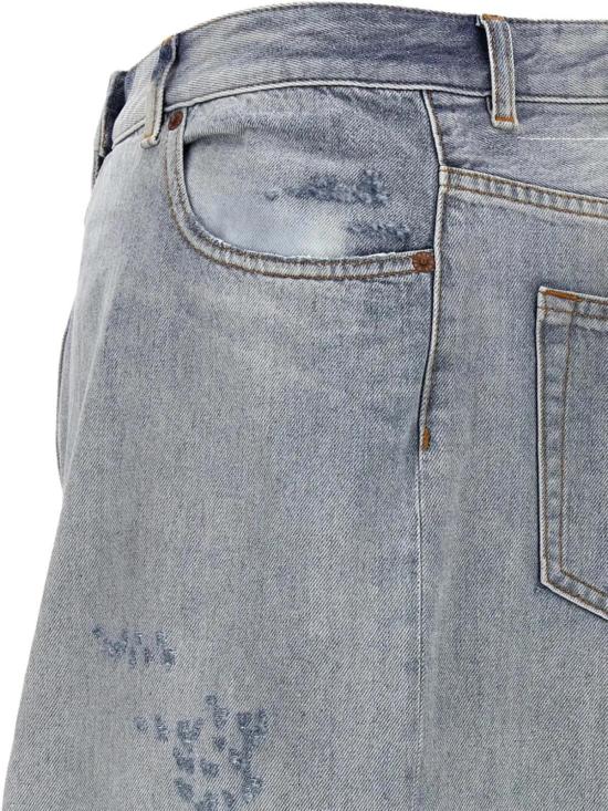 26SS MM6 메종마르지엘라 데님 스커트 Mm6 메종 마르지엘라 비대칭 - MM6 MAISON MARGIELA