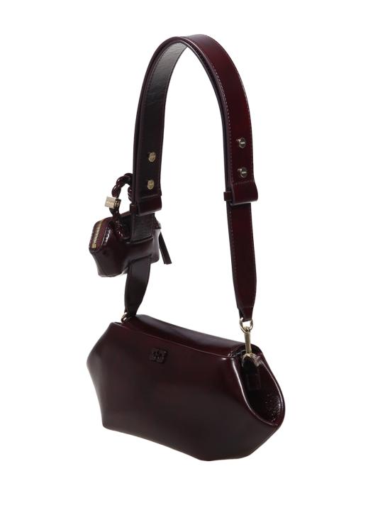 26FW 가니 숄더백 C1040070 436 BURGUNDY - GANNI