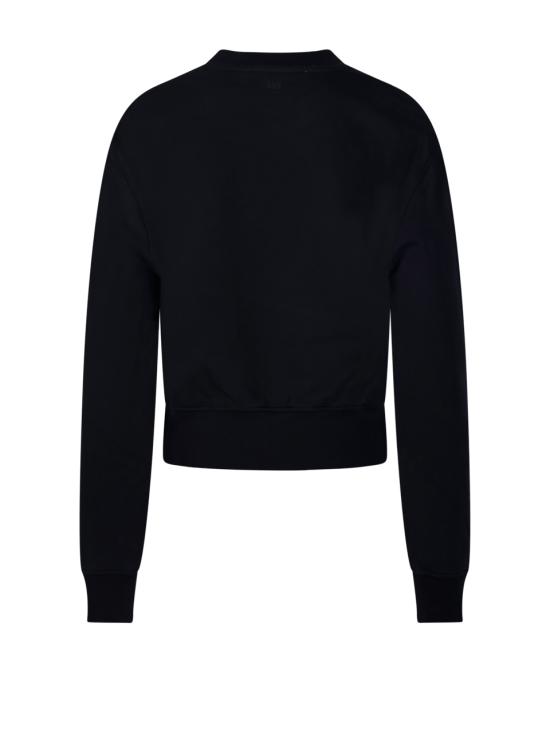 26FW 아미 긴팔 티셔츠 FSW799 730 045 NOIR BLANC CREME - AMI
