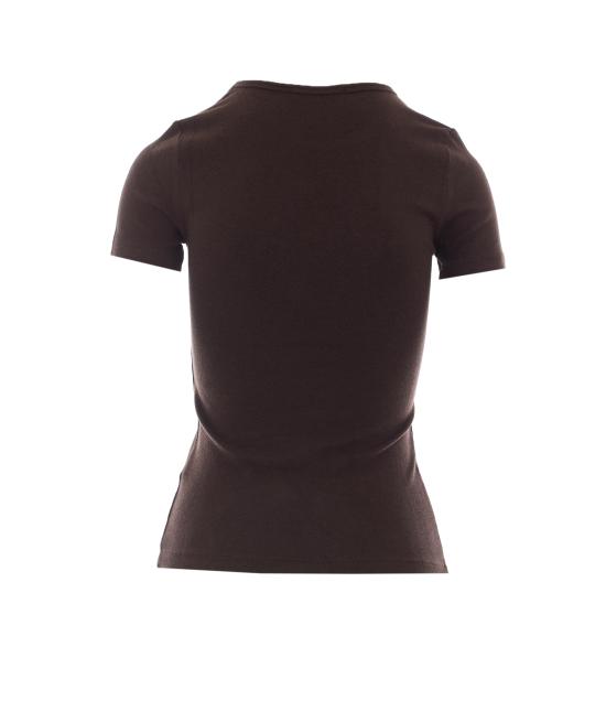26FW 엘레 반팔 티셔츠 0041 MORO BROWN - ELEH