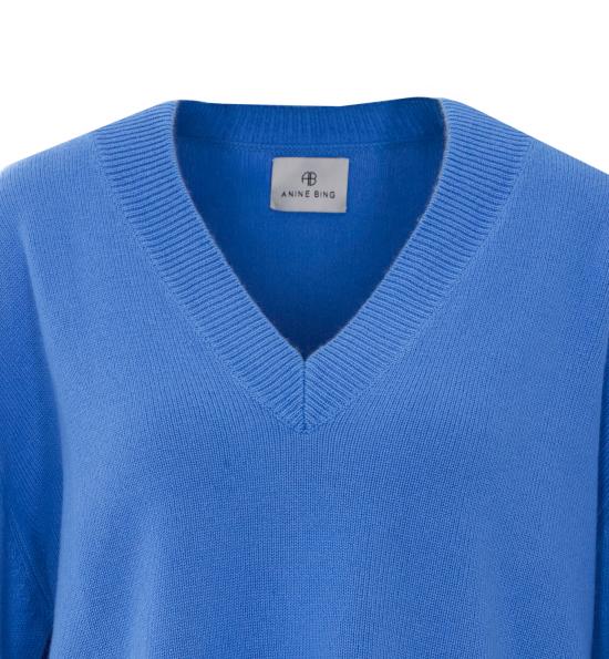 26FW 애니빙 스웨터 A0912295 BLU02BLUE - ANINE BING